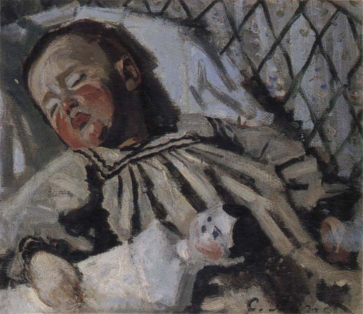 Claude Monet Jean Monet Sleeping